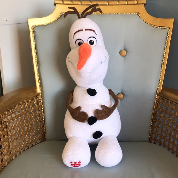 Build a Bear Disney Frozen Olaf plush 22" kids plushie collectible snowman Toy - Picture 1 of 11